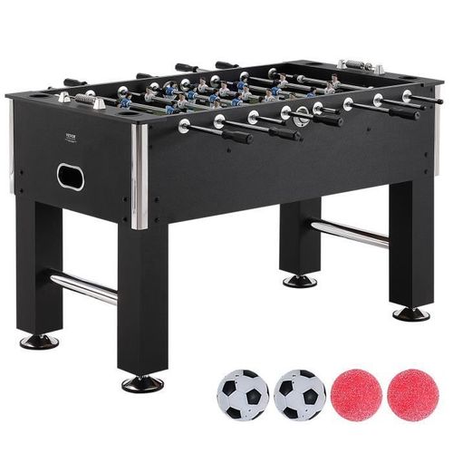 Table de baby-foot - VEVOR - 1400x745x880 mm Jeu Football de Table Taille Standard pour Maison avec 4 Balles et 4 Porte-gobelets