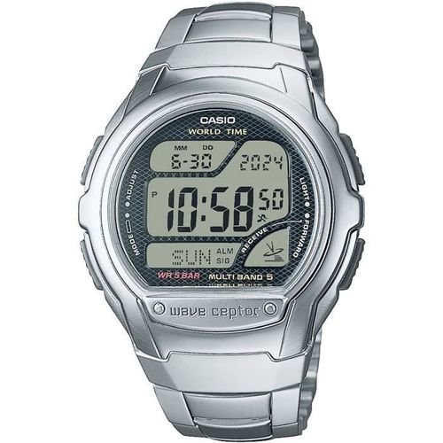 Montre Radio - Casio - Multifonctions - Acier