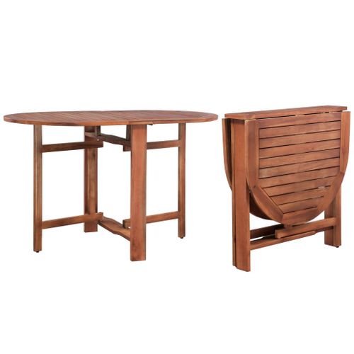 Vidaxl Table De Jardin 120 X 70 X 74 Cm Bois D'acacia Massif