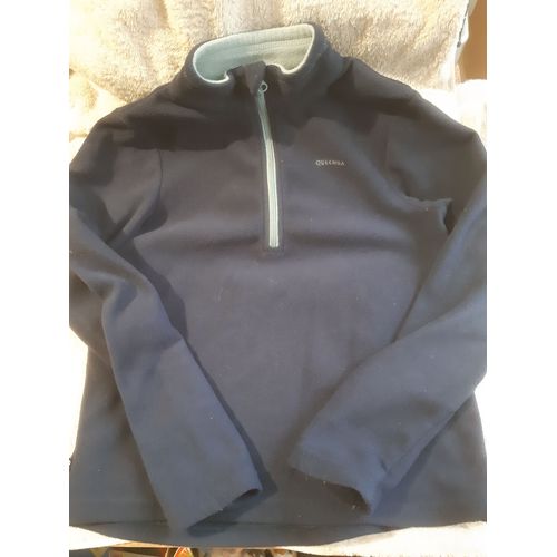 Sweat Decathlon Quechua Sans Capuche Pour 7/8 Ans