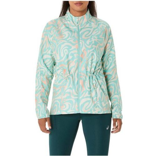 Asics Women's Road Lite-Show Packable Jacket Veste De Running Taille L, Multicolore