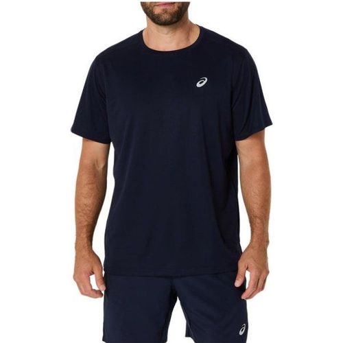Asics Core S/S Top T-Shirt De Running Taille L, Bleu
