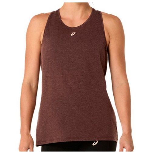 Asics Women's Nagino Run Adjustable Tank Débardeur Taille S, Brun