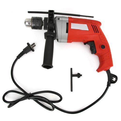 Perceuse électrique 880W Pince 1/2 po Réglage continu de la vitesse CW CCW Rotation Prise UE 220V