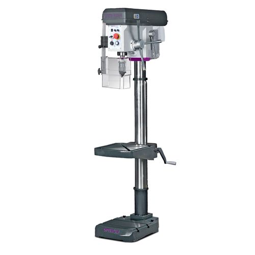 Perceuse à colonne professionnelle jusque ø 28 mm CM3 850W 230V 16 vitesses précision < 0,015 mm Optidrill B28H 230V